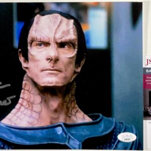 Marc Alaimo Signed Star Trek: Deep Space Nine Dukat 8x10 Photo Autograph JSA COA