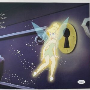 Margaret Kerry Signed Disney Peter Pan Tinker Bell 11x14 Photo Autograph JSA COA