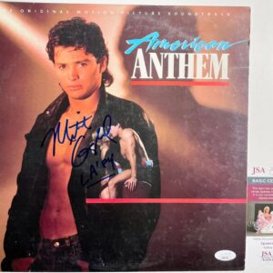 Mitch Gaylord Signed American Anthem Soundtrack Vinyl Record LP JSA COA