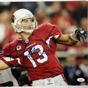 NFL Kurt Warner Signed Arizona Cardinals 11x14 Photo D Autograph JSA COA