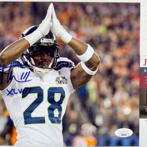 NFL Seattle Seahawks Walter Thurmond III Signed 8x10 Photo Autograph JSA COA
