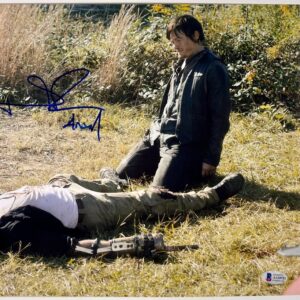 Norman Reedus Signed The Walking Dead Daryl Dixon 11x14 Photo Autograph BAS COA