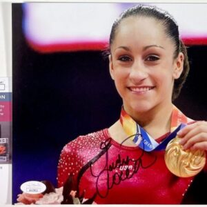 Olympic Gold Medal Gymnast Jordyn Wieber Signed 8x10 Photo I Autograph JSA COA