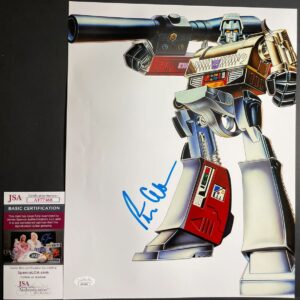 Peter Cullen Signed Transformers Optimus Prime 11x14 Photo A Autograph JSA COA