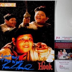 Raushan Hammond Signed Hook Custom Edit 8x10 Photo Lost Boy Thud Butt JSA COA