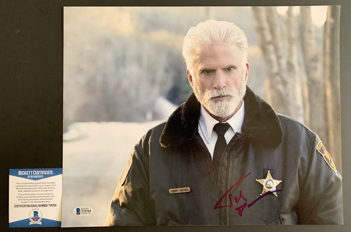 Ted Danson Signed Fargo 11x14 Photo A Autograph Hank Larsson Beckett BAS COA
