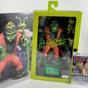 Townsend Coleman Signed Teenage Mutant Ninja Muck Everlasting NECA Figure JSA