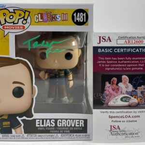Trevor Fehrman Signed Clerks III Elias Grover Funko POP! Vinyl Autograph JSA COA