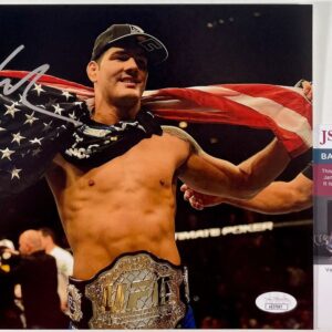 UFC Chris Weidman Signed 8x10 Photo C Autograph Middleweight Fighter JSA COA
