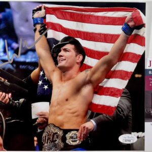UFC Chris Weidman Signed 8x10 Photo D Autograph Middleweight Fighter JSA COA