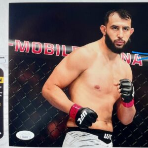UFC MMA Fighter Dominick Reyes Signed 8x10 Photo Authentic Autograph JSA COA