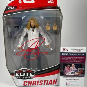WWE Christian Signed Mattel Elite Wrestling Figure Autograph The Brood JSA COA