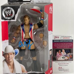 WWE John Bradshaw Layfield Signed JBL Mattel Elite Ruthless Figure A JSA COA