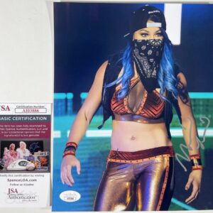 WWE NXT Michin Mia Yim Signed 8x10 Photo B Autograph Reckoning JSA COA