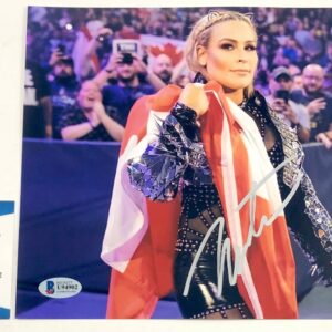 WWE NXT Natalya Neidhart Signed 8X10 Photo A Autograph WrestleMania Beckett COA