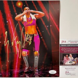 WWE NXT Shayna Baszler Signed 8x10 Photo D Autograph WrestleMania JSA COA