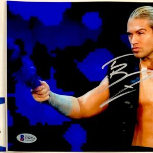 WWE NXT Tyler Breeze Signed 8x10 Photo B Autograph WrestleMania BAS COA