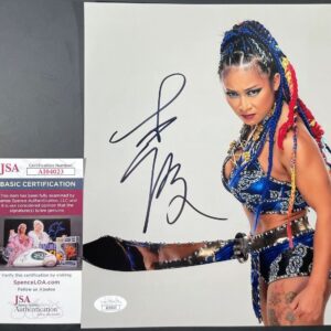 WWE NXT Xia Li Signed 8x10 Photo G Autograph WrestleMania JSA COA
