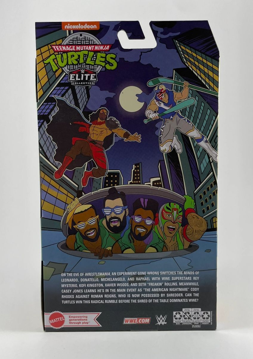 WWE TMNT American Nightmare Cody Rhodes Signed Mattel Elite Figure B JSA COA - Image 3