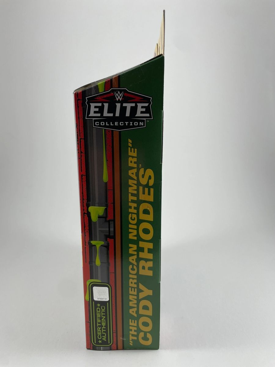 WWE TMNT American Nightmare Cody Rhodes Signed Mattel Elite Figure B JSA COA - Image 4
