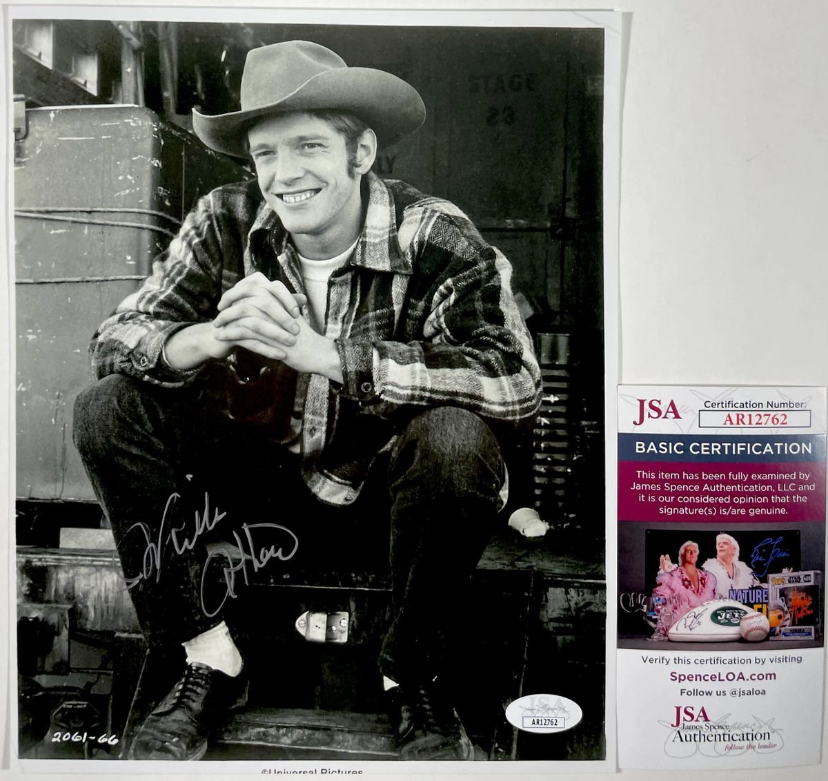 William Atherton Signed The Sugarland Express B&W 8x10 Photo Autograph JSA COA