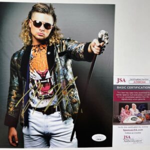 AEW Brian Pillman Jr Signed All Elite Wrestling 8x10 Photo A Autograph JSA COA