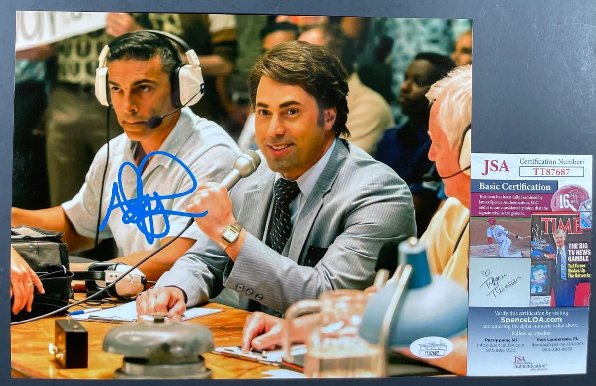 Adam Ray Signed Young Rock Vince McMahon 8x10 Photo D Autograph JSA COA