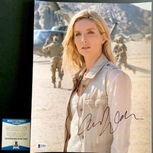 Annabelle Wallis Signed The Mummy 11x14 Photo Jenny Halsey Autograph BAS COA