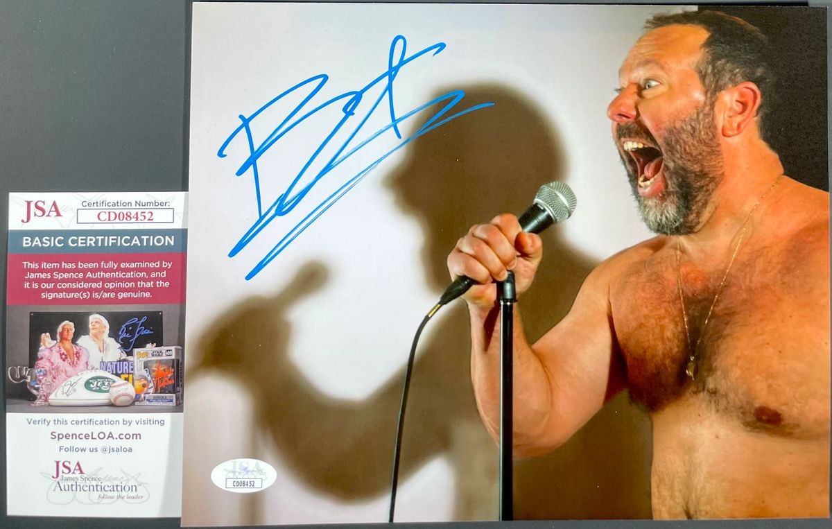Bert Kreischer Signed Lucky 8x10 Photo E Autograph The Machine JSA COA