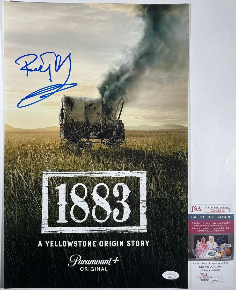 Billy Bob Thornton Signed 1883 11x17 TV Show Poster Authentic Autograph JSA COA