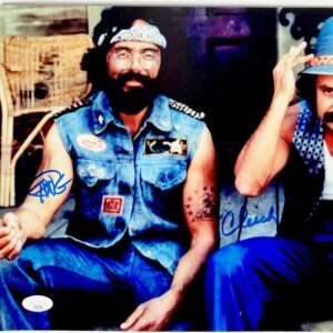 Cheech Marin & Tommy Chong Signed Next Movie 11x14 Photo Autograph JSA COA