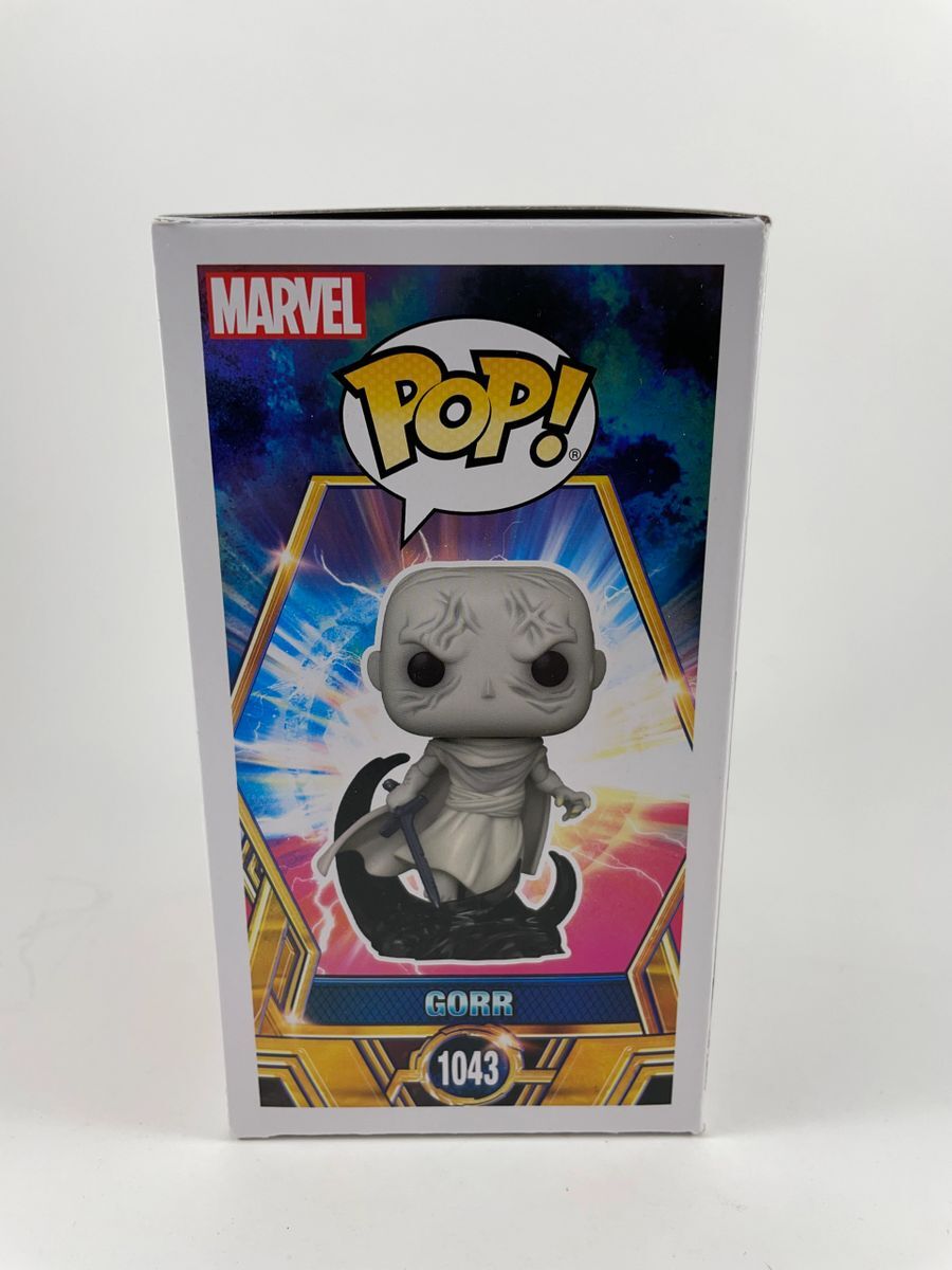 Christian Bale Signed Marvel Thor Love & Thunder Gorr Funko POP! JSA COA - Image 3