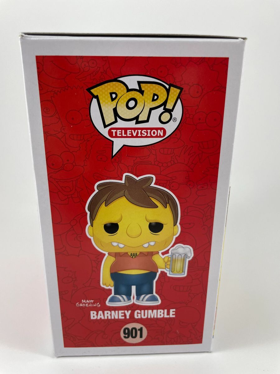 Dan Castellaneta & Tone Rodriguez Signed Simpsons Barney Gumble Funko POP JSA - Image 3