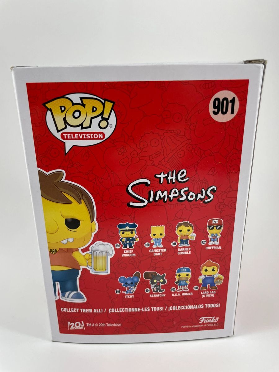 Dan Castellaneta & Tone Rodriguez Signed Simpsons Barney Gumble Funko POP JSA - Image 4