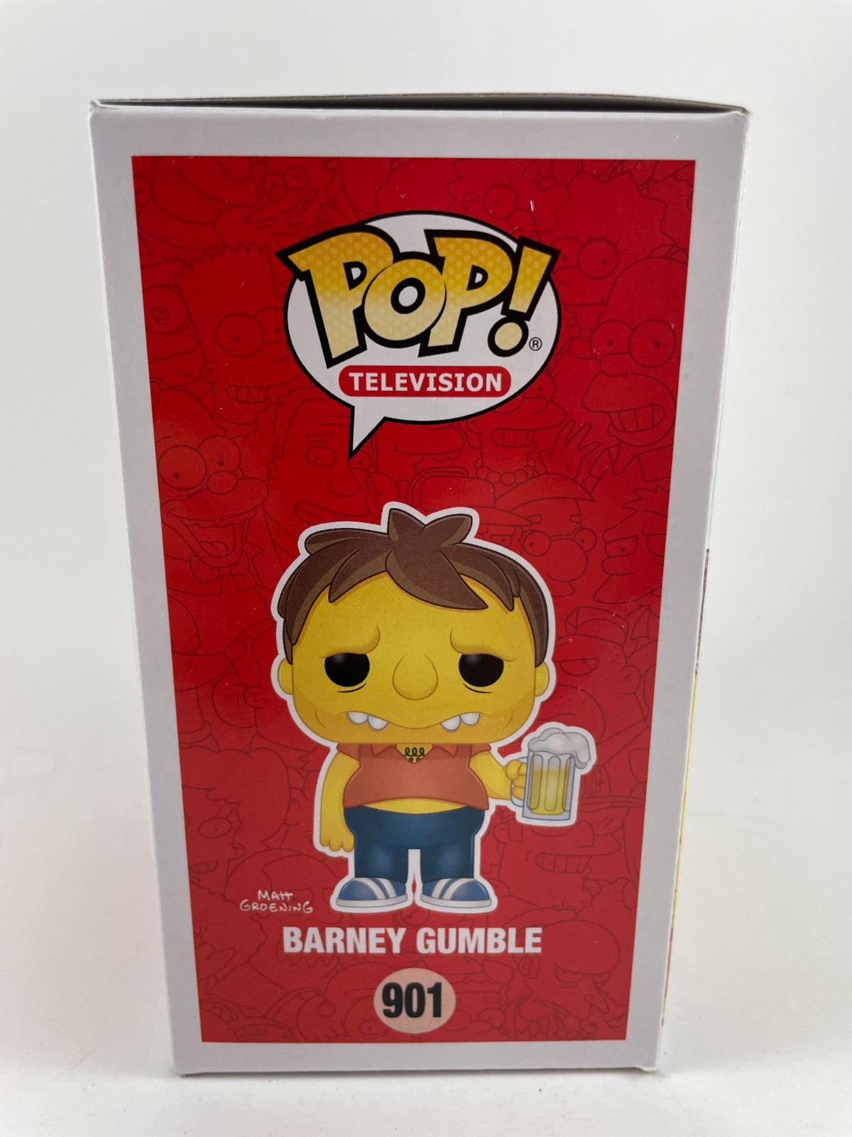 Dan Castellaneta & Tone Rodriguez Signed The Simpsons Barney Funko POP! JSA COA - Image 3