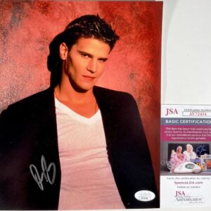 David Boreanaz Signed Buffy The Vampire Slayer 8x10 Photo F Autograph JSA COA