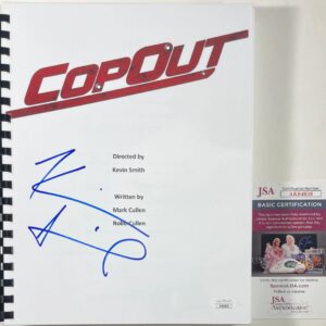 Director Kevin Smith Signed Cop Out Complete Movie Script Autograph JSA COA