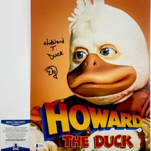Ed Gale Signed Howard The Duck 11x14 Photo R Autograph BAS COA