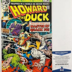Ed Gale Signed Howard The Duck Comic Book #3 Autograph BAS COA