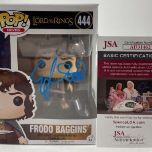 Elijah Wood Signed The Lord Of The Rings Frodo Baggins Funko POP Auto JSA COA