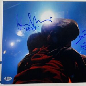 Henry Thomas & Matthew DeMeritt Signed E.T. 11x14 Photo B Autograph BAS COA