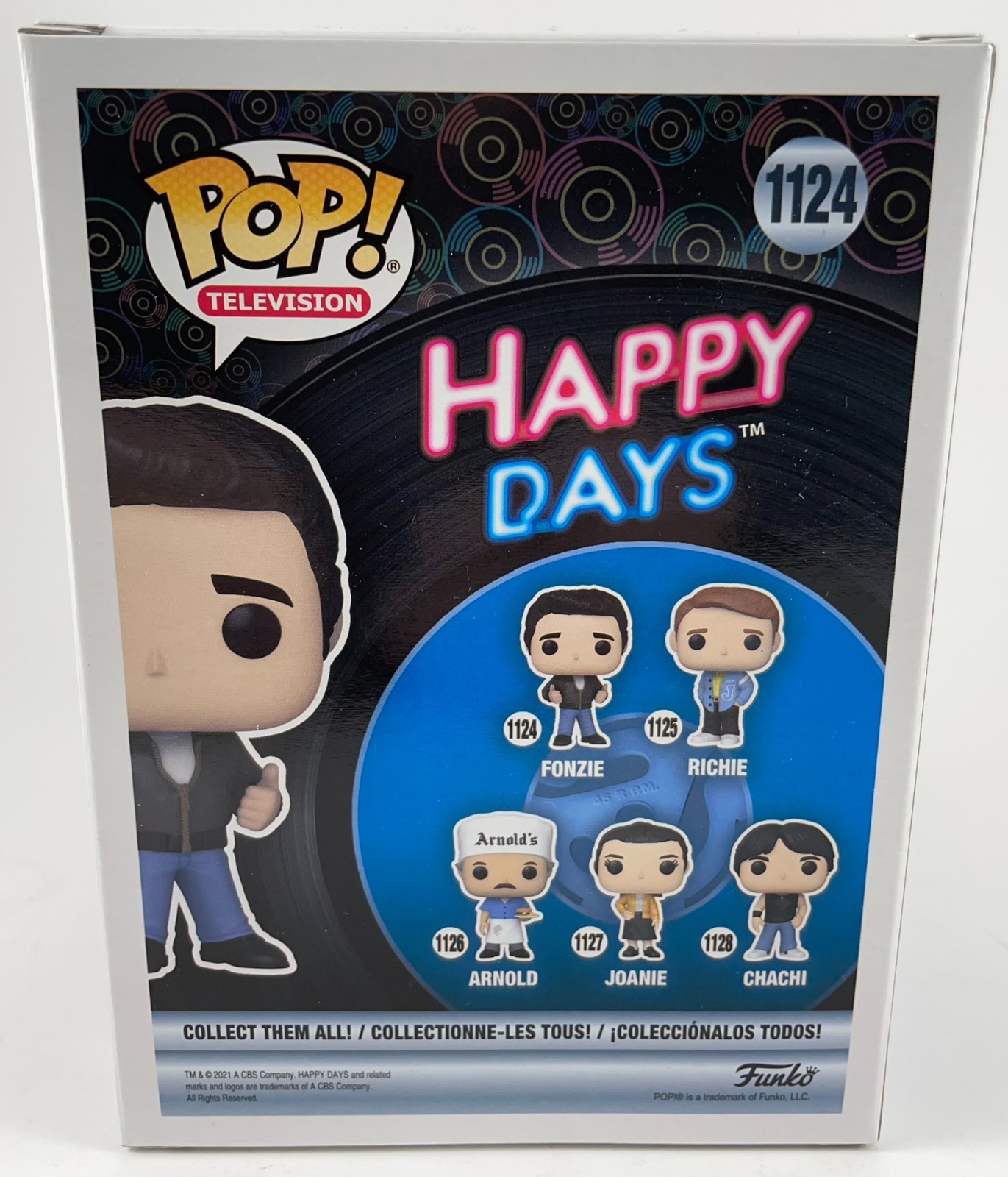 Henry Winkler Signed Happy Days Fonzie Funko POP! Vinyl 1124 Autograph JSA COA - Image 4