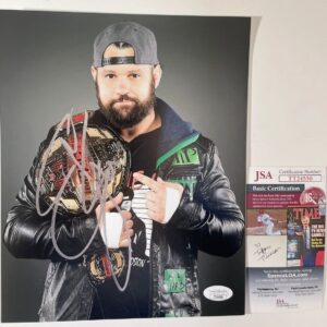 IMPACT Wrestling Eddie Edwards Signed 8x10 Photo B Autograph ROH TNA JSA COA