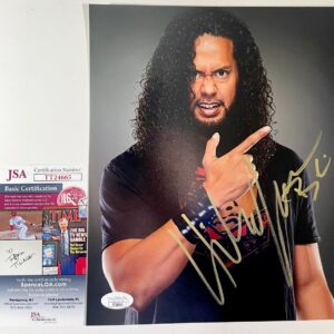 IMPACT Wrestling Hikuleo Signed 8x10 Photo Autograph Bullet Club NJPW JSA COA