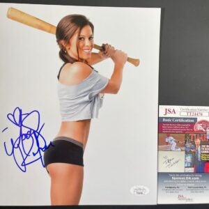 IMPACT Wrestling Knockout Madison Rayne Signed 8x10 Photo H Autograph JSA COA