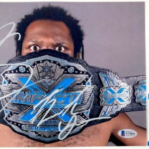 IMPACT Wrestling Rich Swann Signed 8x10 Photo A Autograph WWE NXT BAS COA
