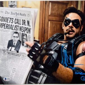 Jeffrey Dean Morgan Signed Watchmen The Comedian 11x14 Photo Autograph BAS COA