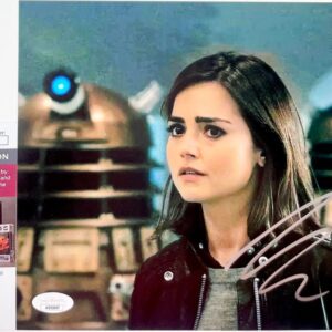 Jenna Coleman Signed Doctor Who 8x10 Photo Autograph Clara Oswald JSA COA