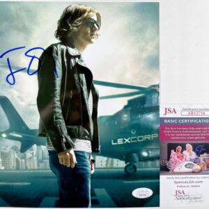 Jesse Eisenberg Signed Batman v Superman Dawn Of Justice 8x10 Photo JSA COA