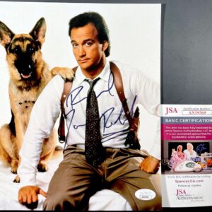 Jim Belushi Signed K-9 8x10 Photo A Autograph Dooley JSA COA